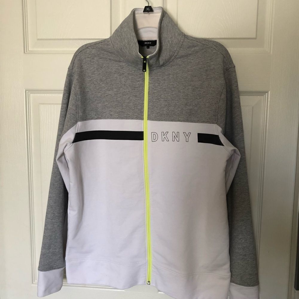 DKNY Men’s Full Zip Sweatshirt Size M
